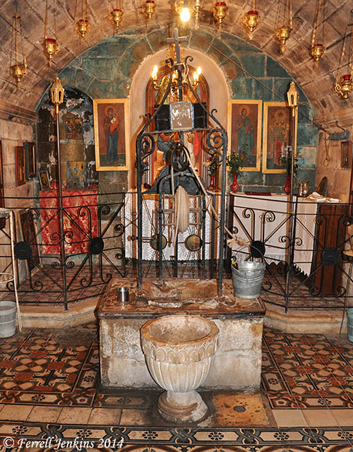 Jacob's well in Samaria. Photo by Ferrell Jenkins.