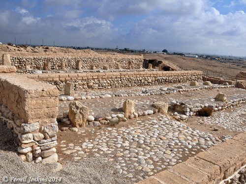 Storehouses at Beersheba. Photo by Ferrell Jenkins.