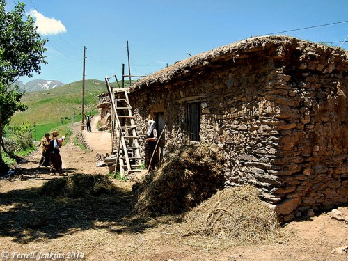 A house in Turkey between Van and Batman. In ancient times the area was known as Urartu (Biblical Ararat). Photo by Ferrell Jenkins.