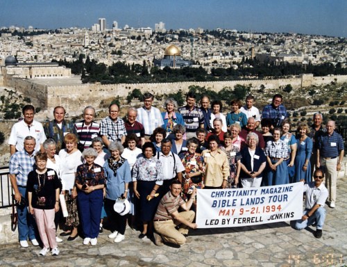 Ferrell Jenkins 1994 group with Elie Ben Meir.