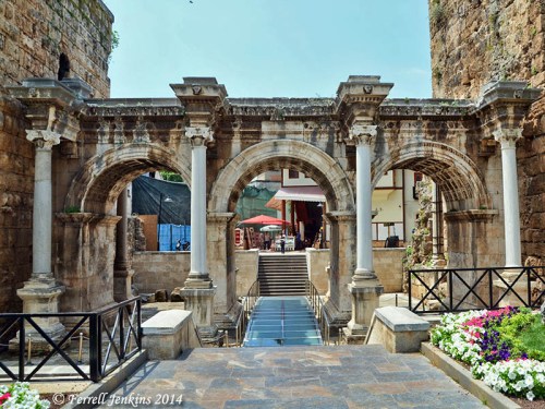 Hadrian's Arch in Antalya, Turkey. Photo by Ferrell Jenkins.