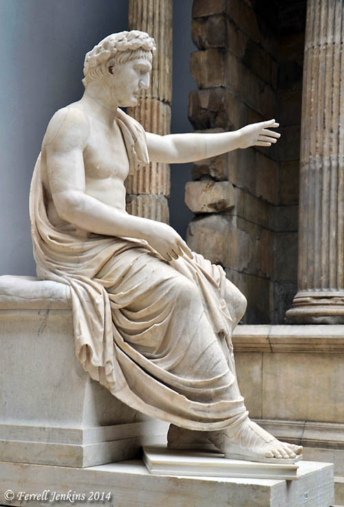 The Emperor Trajan (A.D. 98-117). Photo by Ferrell Jenkins.