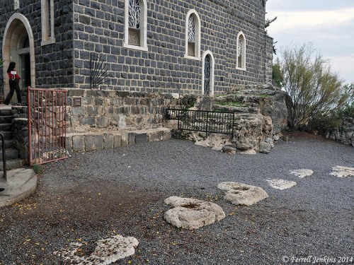 The Church of the Primacy in 2009. Photo by Ferrell Jenkins.