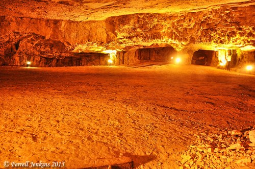 Freemason's Hall in Solomon's Quarries. Photo by Ferrell Jenkins.