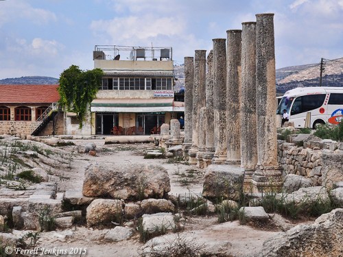 The Samaria Restaurant is located beside the Roman Forum. Photo by Ferrell Jenkins.