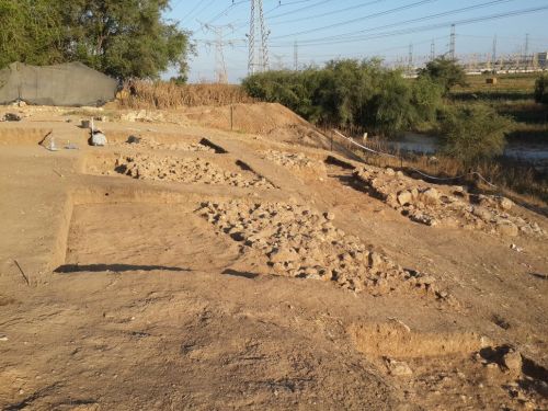 This is a view of the remains of the Iron Age city wall of Philistine Gath. Credit: Prof. Aren Maeir, Director, Ackerman Family Bar-Ilan University Expedition to Gath