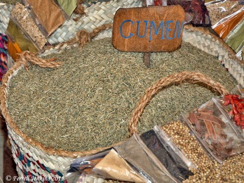 Cummin for sale at Aswan, Egypt. Photo by Ferrell Jenkins.