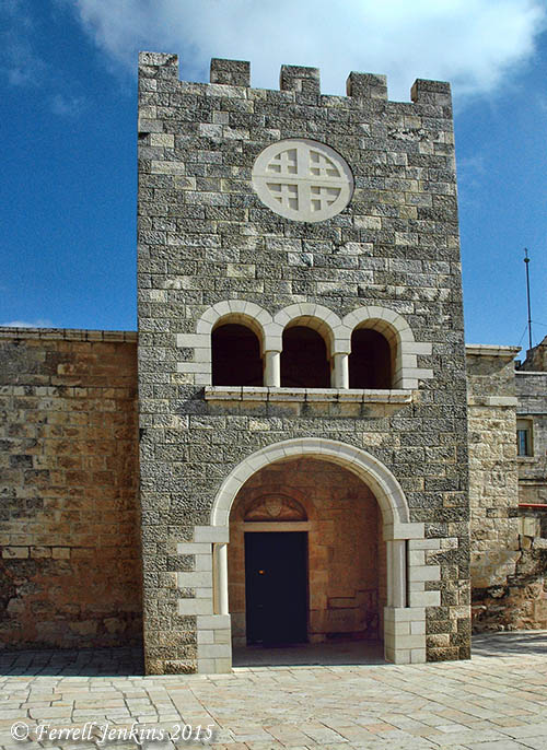 Franciscan chapel at Bethphage. Photo by Ferrell Jenkins.
