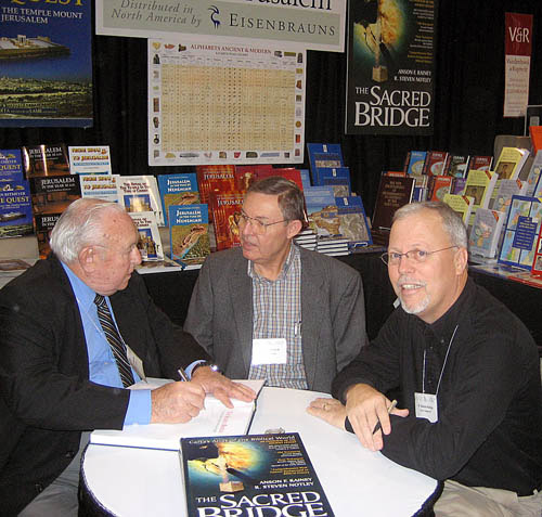 Anson Rainey, Ferrell Jenkins, and R. Steven Notley at SBL in 2006.