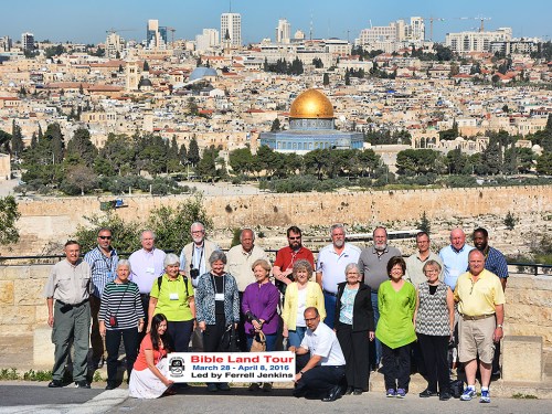 50th Anniversary Tour Group led by Ferrell Jenkins.