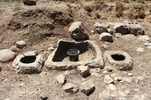 The Oil Press installation at Timnah. Photo by Trent & Rebekah Dutton.