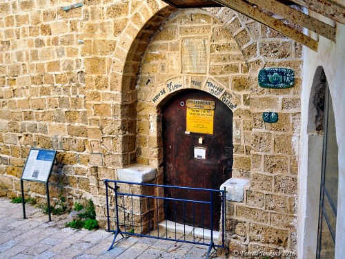 The traditional house of Simon the Tanner at Joppa. Photo by Ferrell Jenkins.