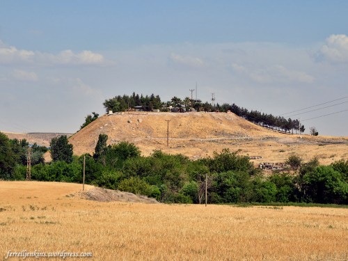 The mound of ancient Carchemish overlooking the Euphrates River. Photo by Ferrell Jenkins.The mound of ancient Carchemish overlooking the Euphrates River. Photo by Ferrell Jenkins.
