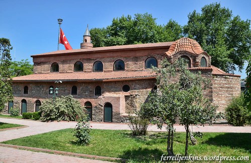 Haghia Sophia (Orhan) Mosque in Iznik. It is thought that the 7th Ecumenical Council met in the building at this site. Photo by Ferrell Jenkins.