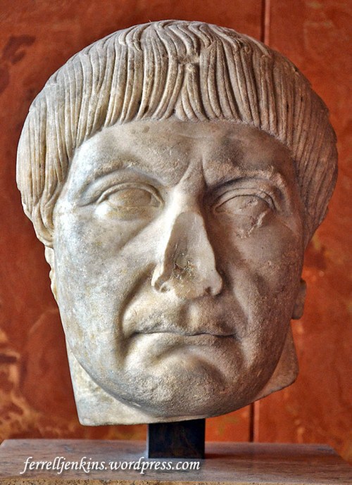 Emperor Trajan (A.D. 97-117). Louvre. Photo by Ferrell Jenkins.