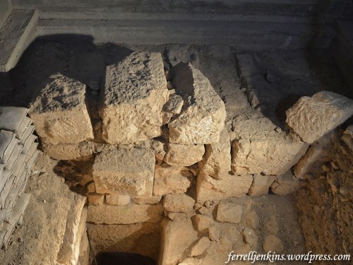 Ruins from the 8th century B.C., possibly from the time of King Hezekiah. Photo by Ferrell Jenkins.