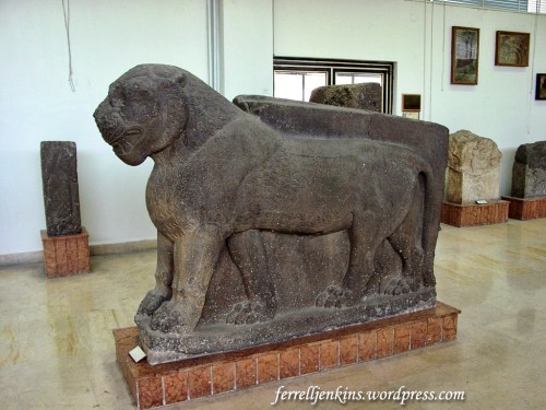 Lion from the Neo-Hittite Period in the Aleppo National Museum. Photo by Ferrell Jenkins.