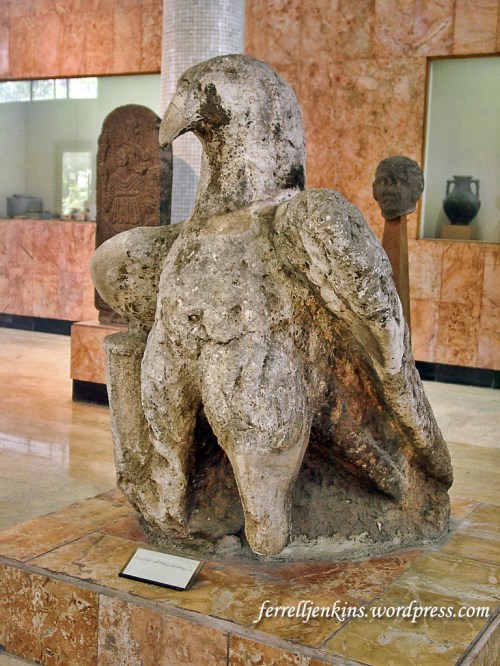 An eagle possible from the Hellenistic Period in the Aleppo Museum. Photo by Ferrell Jenkins.