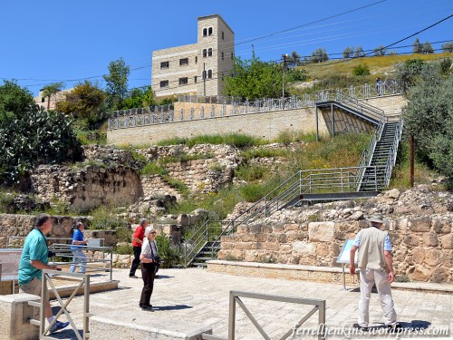 The site of Khirbet Bal'ama south of Jenin. Photo by Ferrell Jenkins.