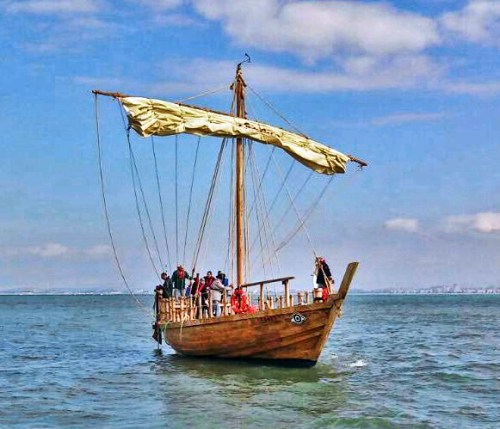 Ma'agan Michael-replica. Photo courtesy of the University of-Haifa.