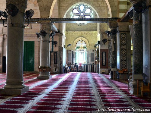 This view to the east is reserved for the Hashemite family of Jordan. Photo by Ferrell Jenkins.