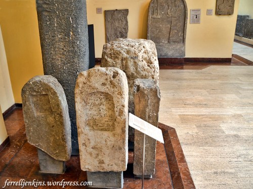 Limmu stelae from Asshur. Museum of the Ancient Orient, Istanbul, Turkey. Photo by Ferrell Jenkins.