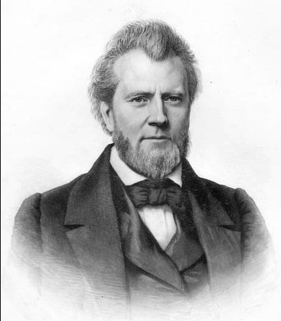Portrait of Dr. James Turner Barclay from about 1848.