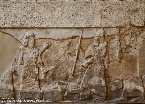 Tiglath-Pileser III Subjugates an Enemy. British Museum. Photo by Ferrell Jenkins