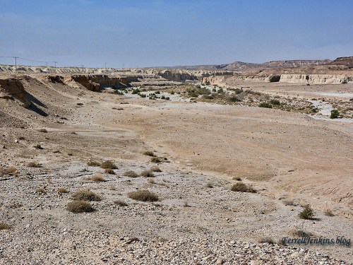 Arabah view to the southwest. Photo by Ferrell Jenkins.