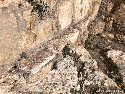 This photo shows a section of a pavement area. Photo by David. ferrelljenkins.blog.
