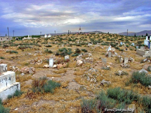 The ancient mount of Riblah, once headquarters of Babyonian king Nebuchadnezzar. FerrellJenkins.blog.