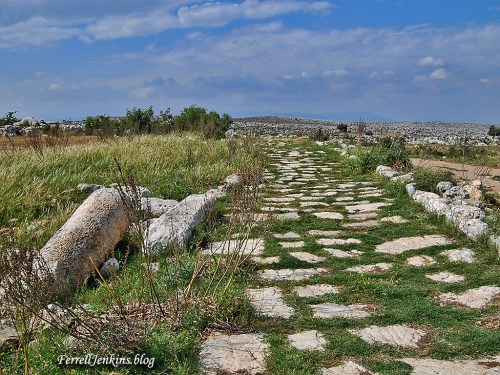 Roman road north of Tarsus in Cilicia. ferrelljenkins.blog.