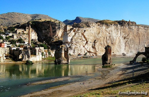 The northern portion of the two photos. The citizens can be relocated, but the history will be flooded. FerrellJenkins.blog.