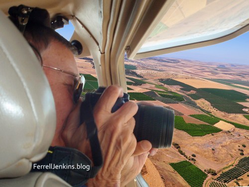 Photographing the Jezreel Valley in Israel. FerrellJenkins.blog.