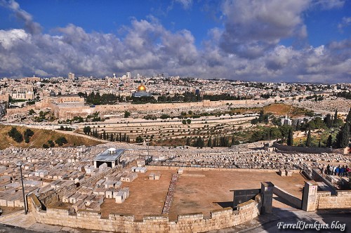 A view of Jerusalem from Mount Olivet. Photo: FerrellJenkins.blog.
