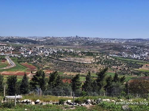 Gibeon and the Benjamin Plateau.. Photo: ferrelljenkin.blog.