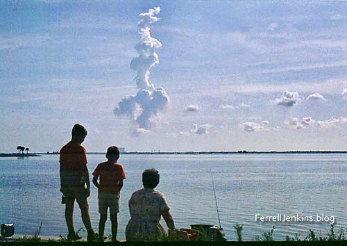 Ferrell Jenkins family views Apollo 11.