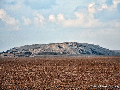 Tel Sera, identified as Ziklag by Anson Rainey. Photo: FerrellJenkins.blog.