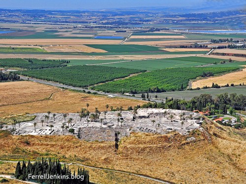 Megiddo and the Jezreel Valley. Photo: ferrelljenkins.blog.