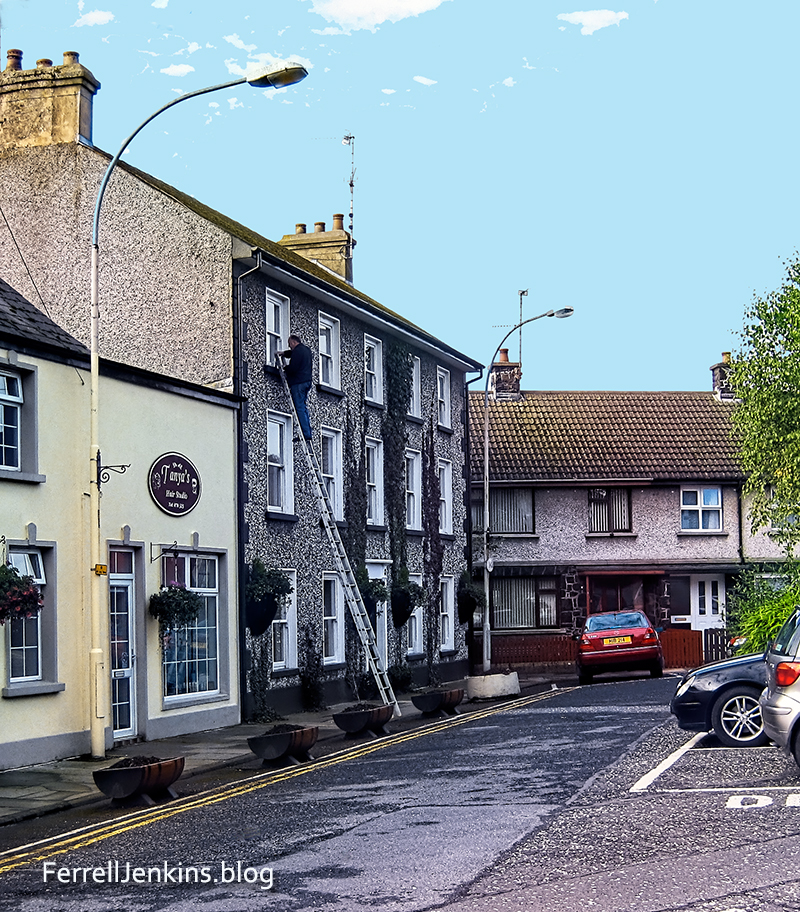 Campbell Country Photos - House in Rich Hill, Ireland, where the