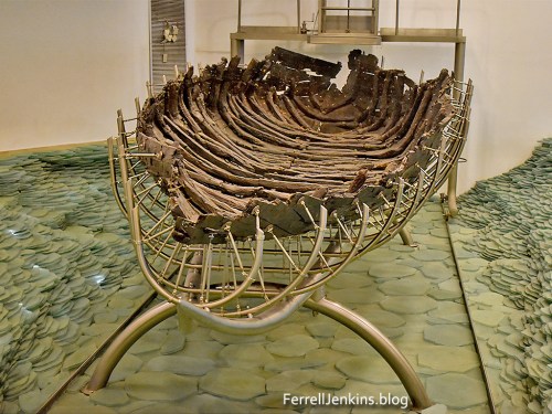 Roman period boat discovered in Sea of Galilee.